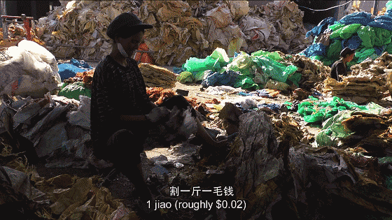 分揀垃圾，拿命換錢