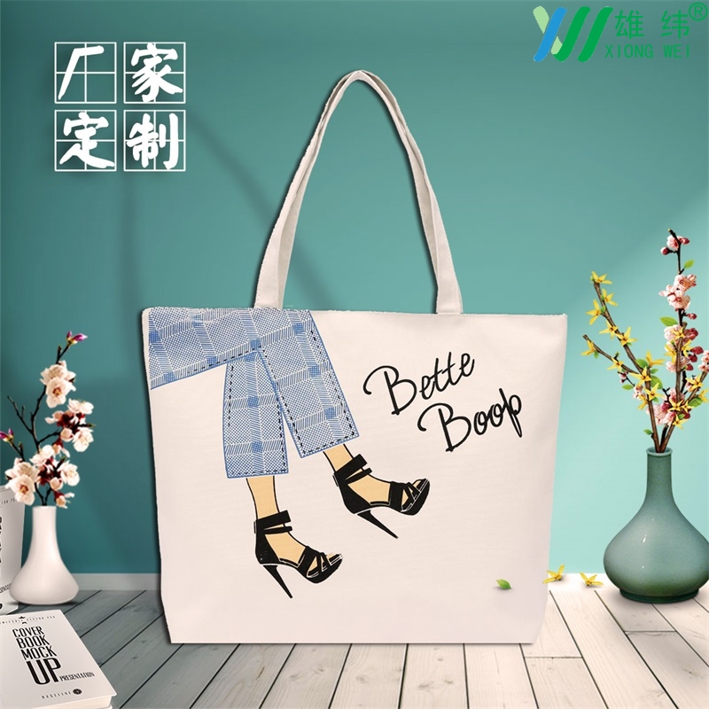 帆布布藝購(gòu)物袋